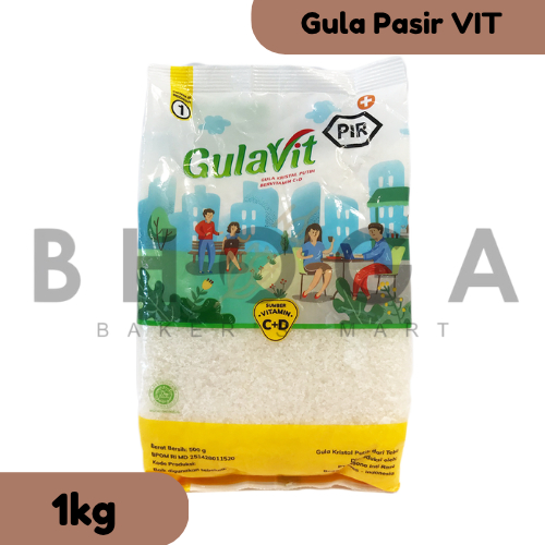 GULA VIT 1KG/GULA PASIR VIT KEMASAN 1KG