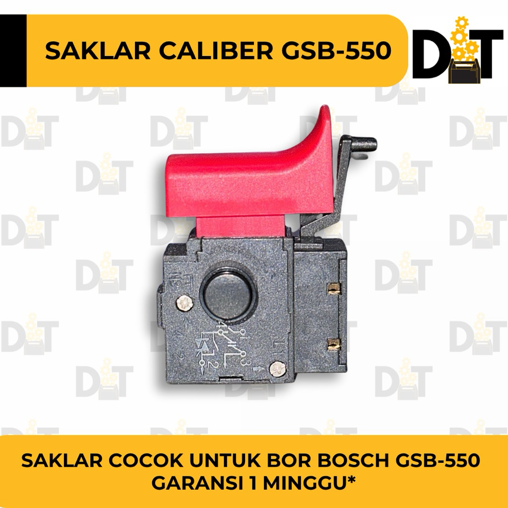 SAKLAR/SWITCH CALIBER UNTUK BOR BOSCH GSB 550