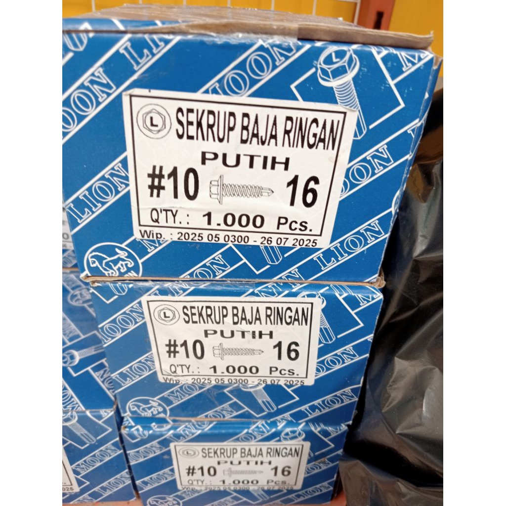 Baut Baja Ringan 10×16(lion)