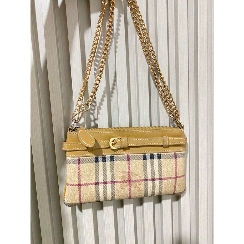 BURBERRY VINTAGE SLING SHOULDER BAG