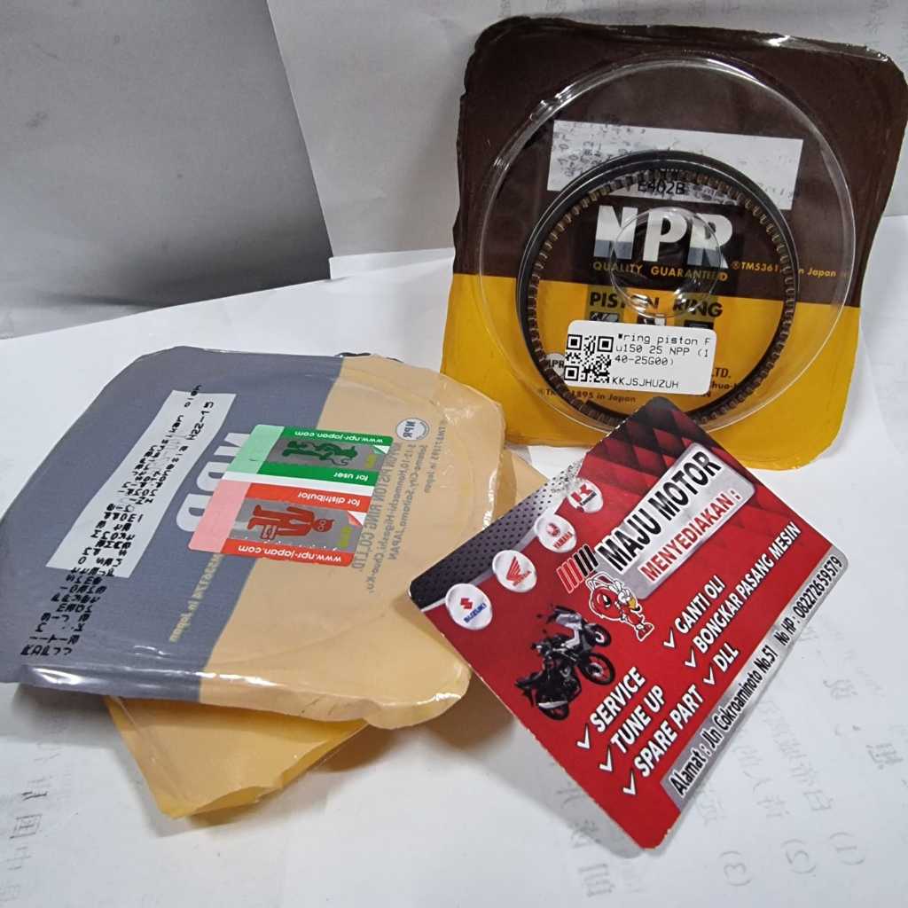 PISTON RING / RING SEHER SATRIA FU 150 NPP