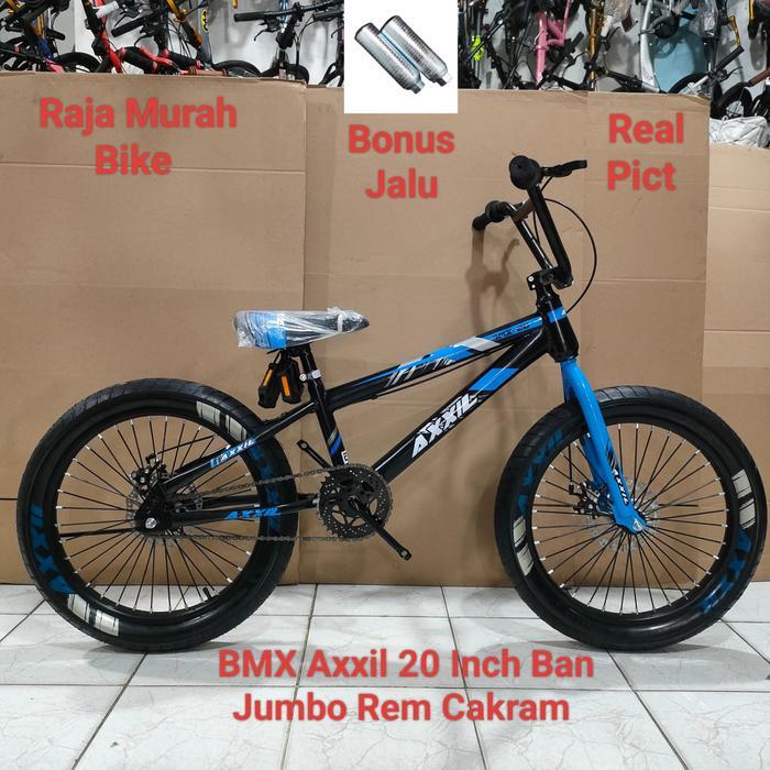 Sepeda Anak Bmx Axxil 20 Inch Sepeda BMX 20 Axxil Ban Jumbo Rem Cakram