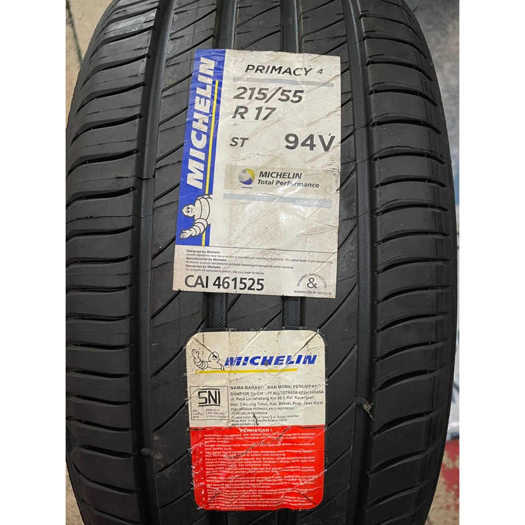 Ban Michelin Primacy4 215/55 R17
