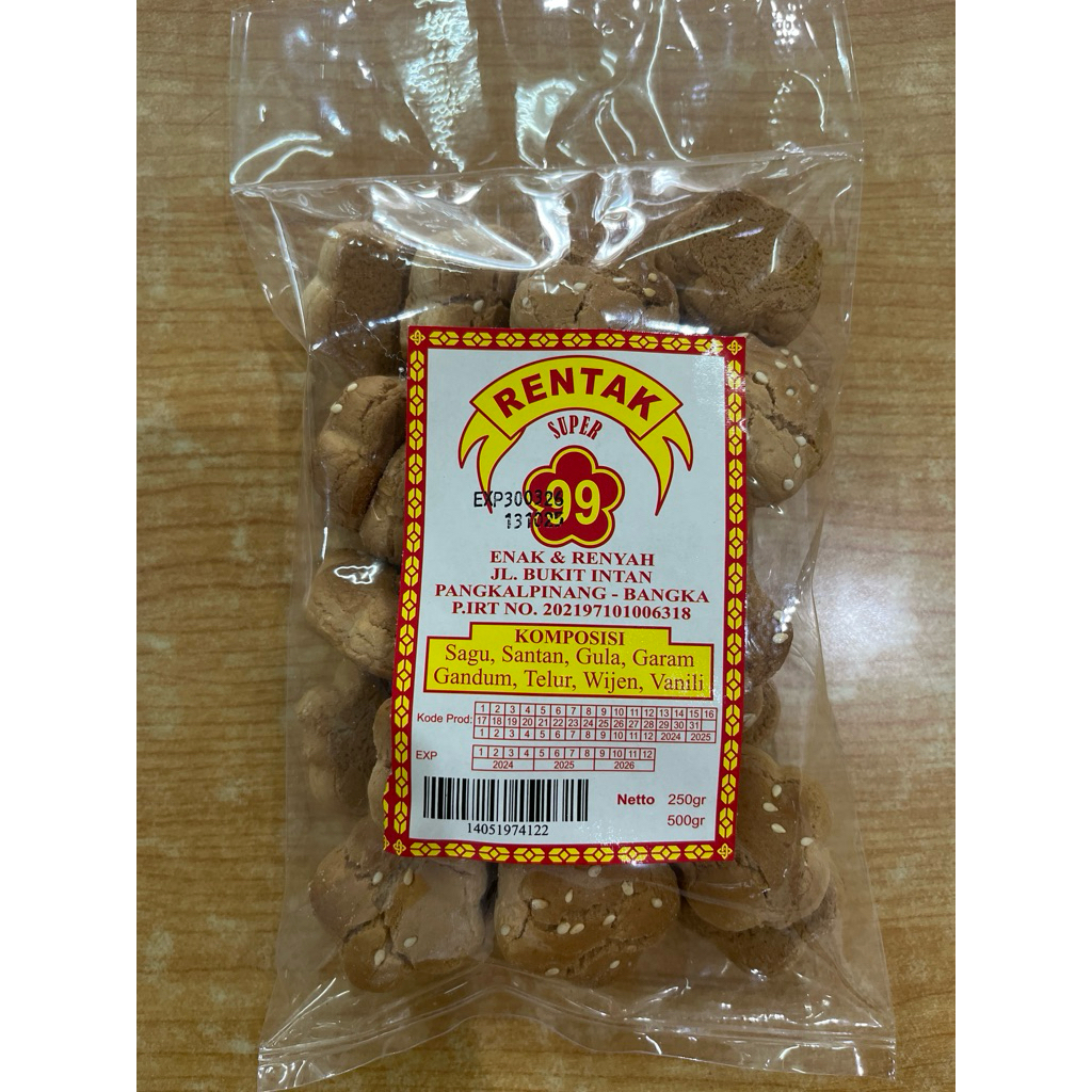 Kue Rintak cap 99 250 Gram Asli Bangka -LCK