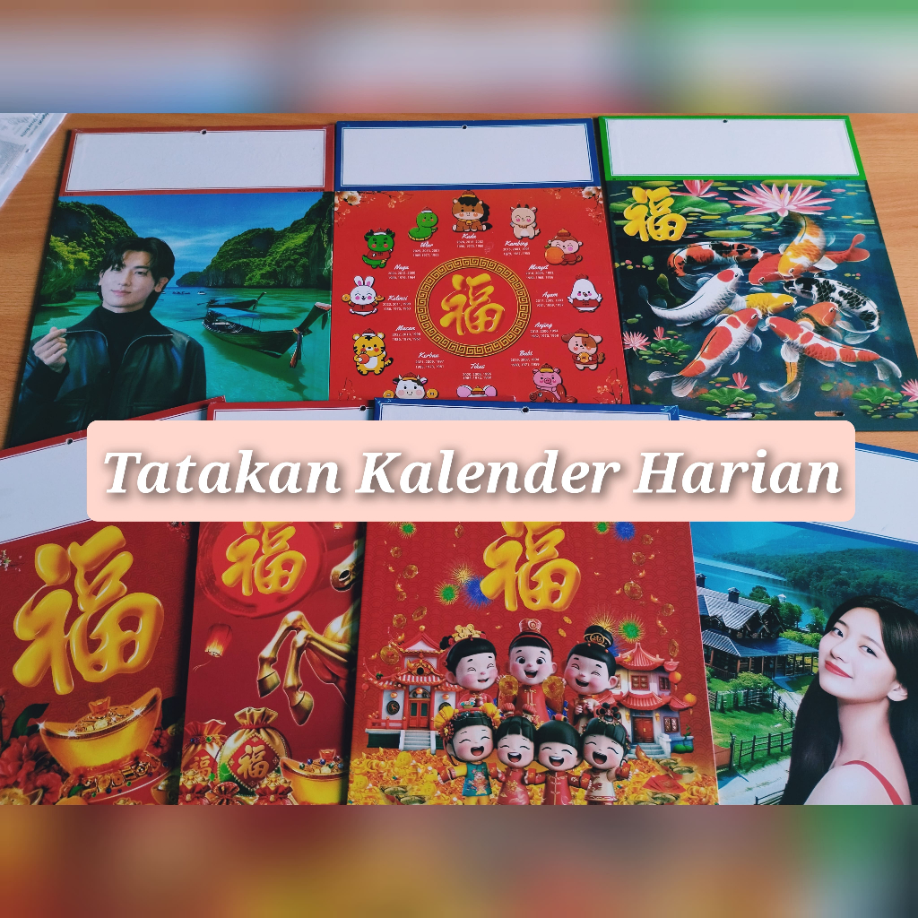 Tatakan Kalender Harian Sobek