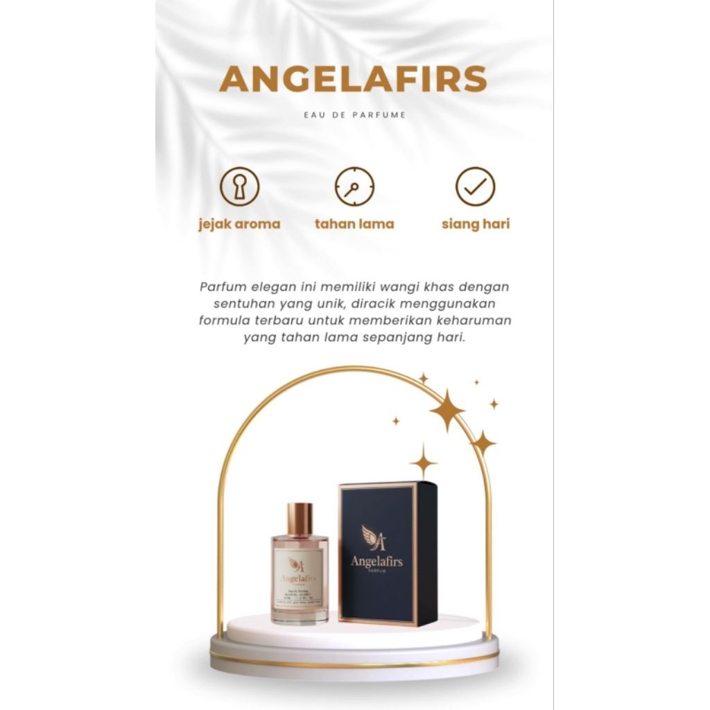 Parfum Angelafirs for Men 30 ml tanpa packaging botol labebo