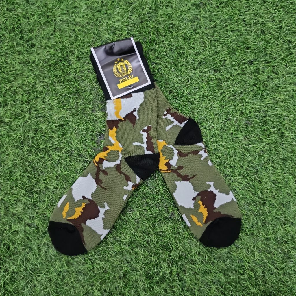 Kaos Kaki PDL Loreng Jatah Brimob / Kaos Kaki PDL Loreng Brimob / Kaos Kaki Loreng Brimob