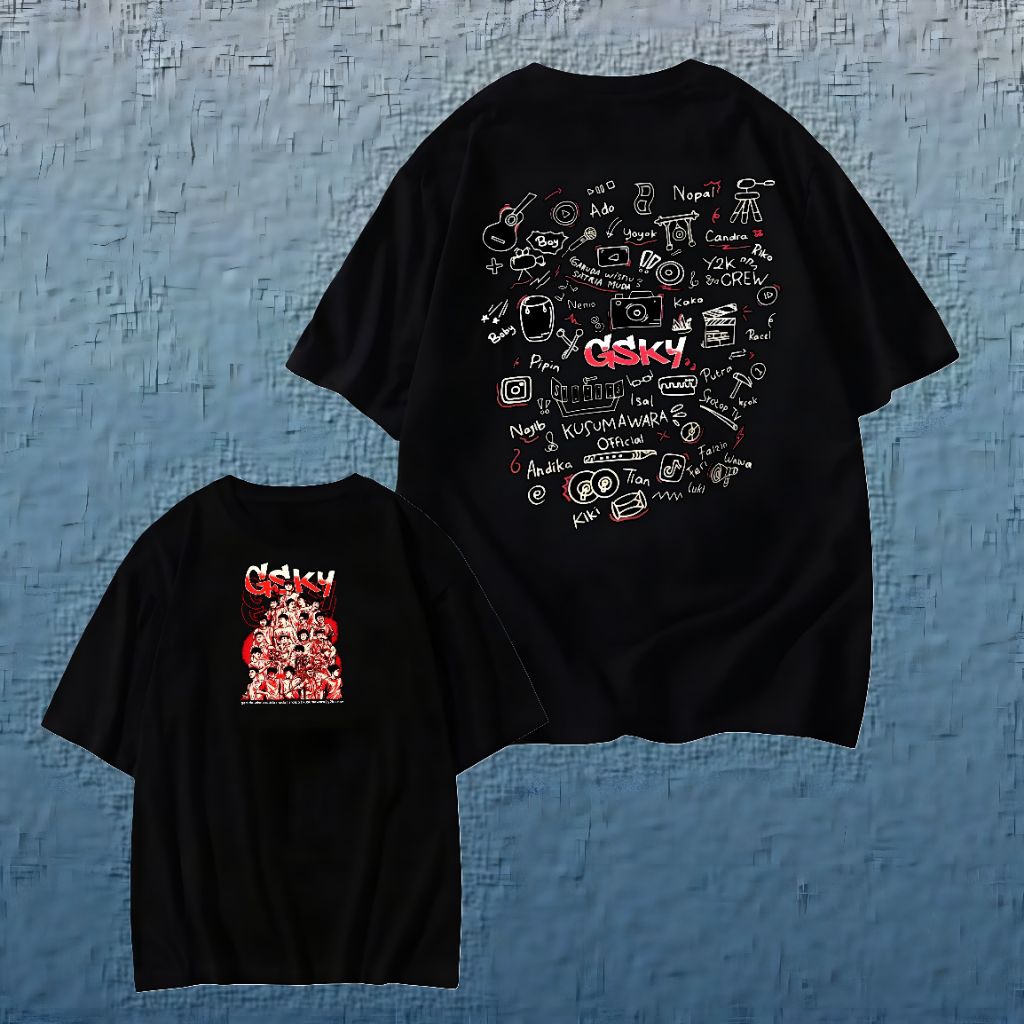 Kaos Anak GWSM GSKY Terbaru Baju Kusumawara Gsky Fashion Barongan