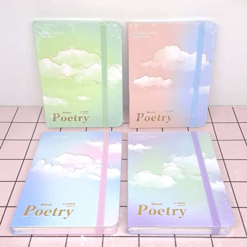 Buku Catatan Agenda A5 Tali Motif Aesthetic Minimalis Korea – Cover Tebal 100 Lembar 80gsm Cocok unt