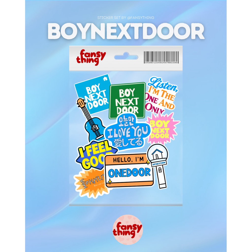 Sticker Set BOYNEXTDOOR
