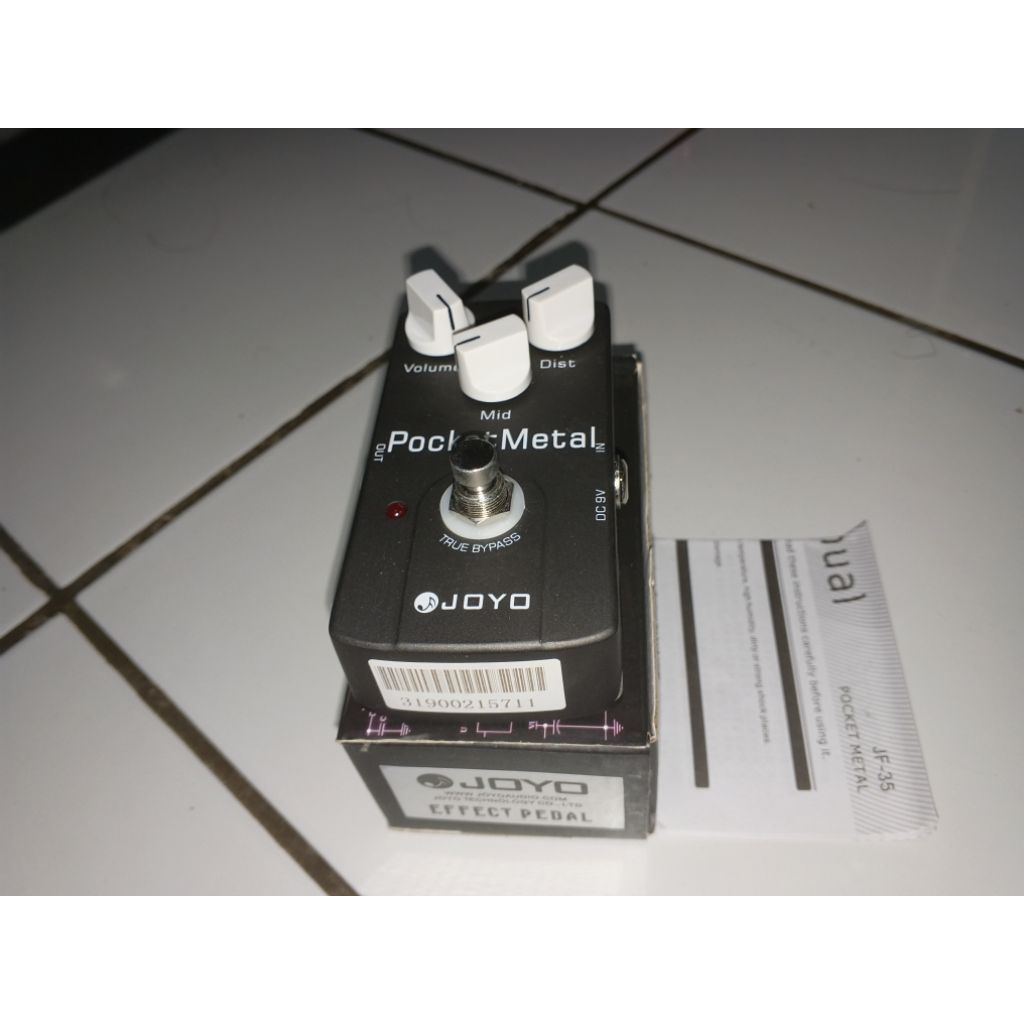 Efek Gitar Joyo Pocket Metal