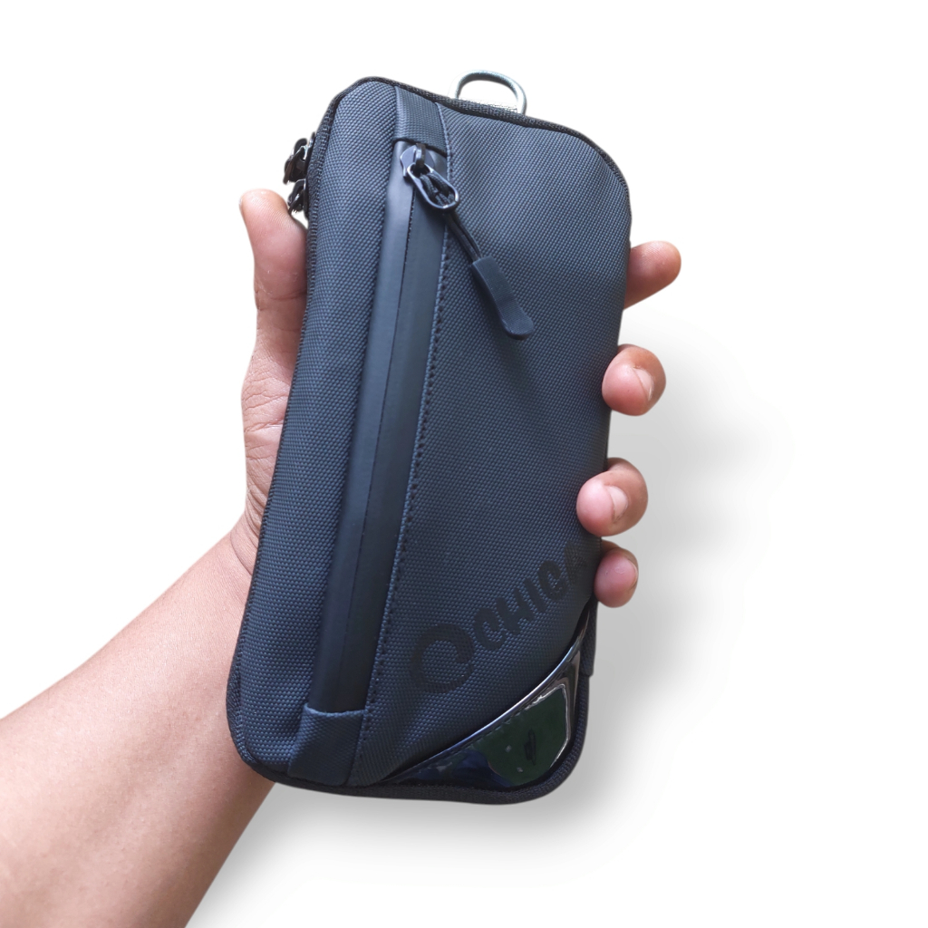 ZIGANA Tas Selempang Mini Hp Waterproof Dompet Mika Pvs Gantung Leher