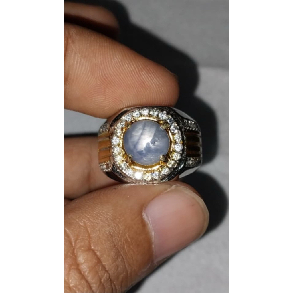 NATURAL STAR SAPPHIRE BURMA/SAFIR