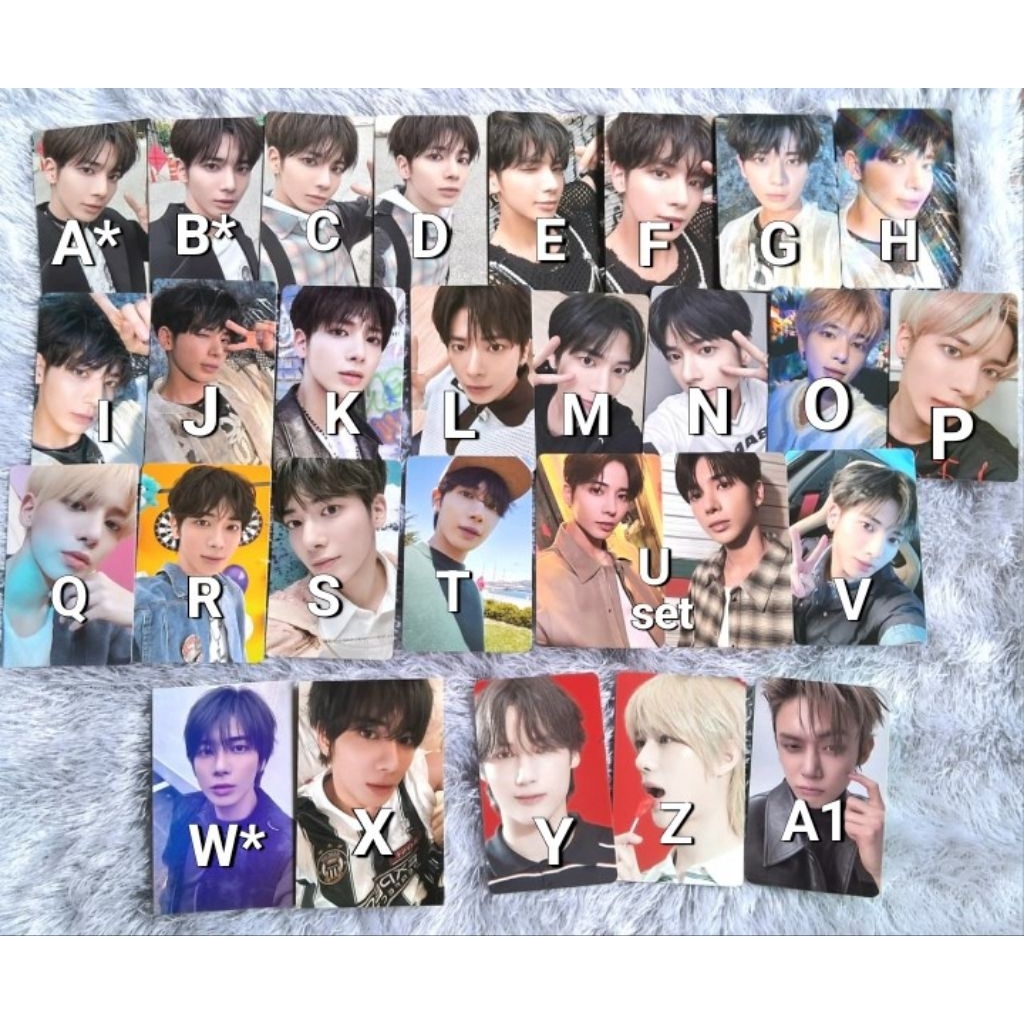 wts want to sell photocard taehyun beomgyu yeonjun hueningkai txt freefall together season greeting 