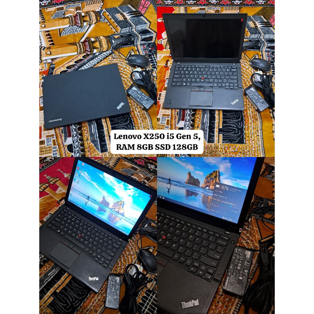Lenovo x250 i5 gen 5 ssd 128 ram 8