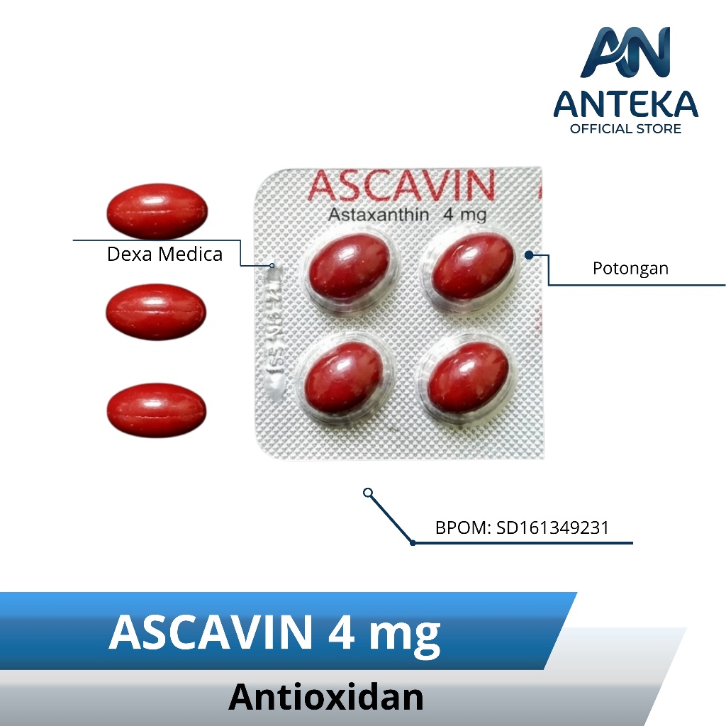 Ascavin 4 Mg Potongan - Putusan - Satuan