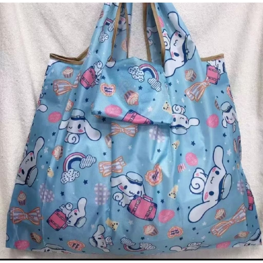 Tote bag cinnamoroll tas belanja cinnamoroll shopping bag cinnamoroll tas lipat wanita karakter cinn