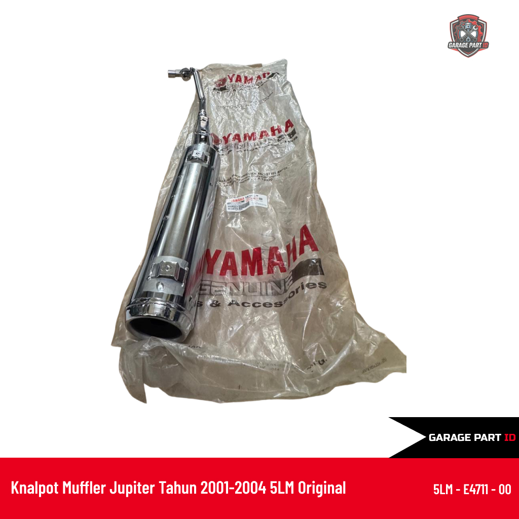 Knalpot Muffler Jupiter Tahun 2001-2004 5LM Original