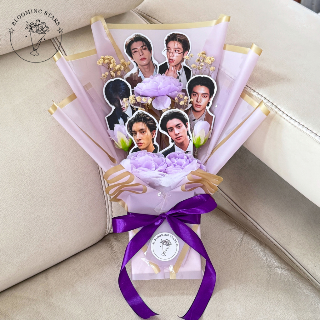[FOTO DAN BUNGA] CUSTOM BUKET FOTO ARTIS / KPOP / IDOL / AKTOR / PRIBADI | PHOTO BOUQUET