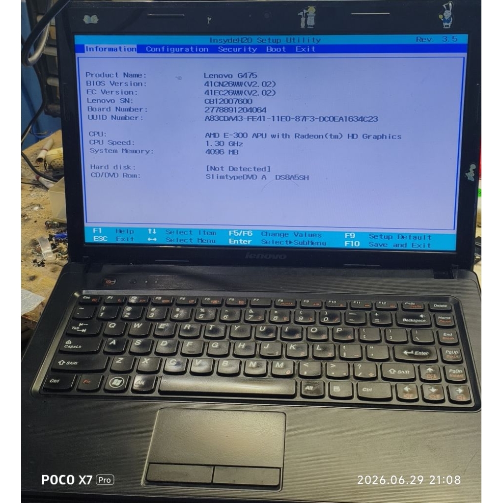 Motherboard Lenovo G475 / MB Lenovo G475