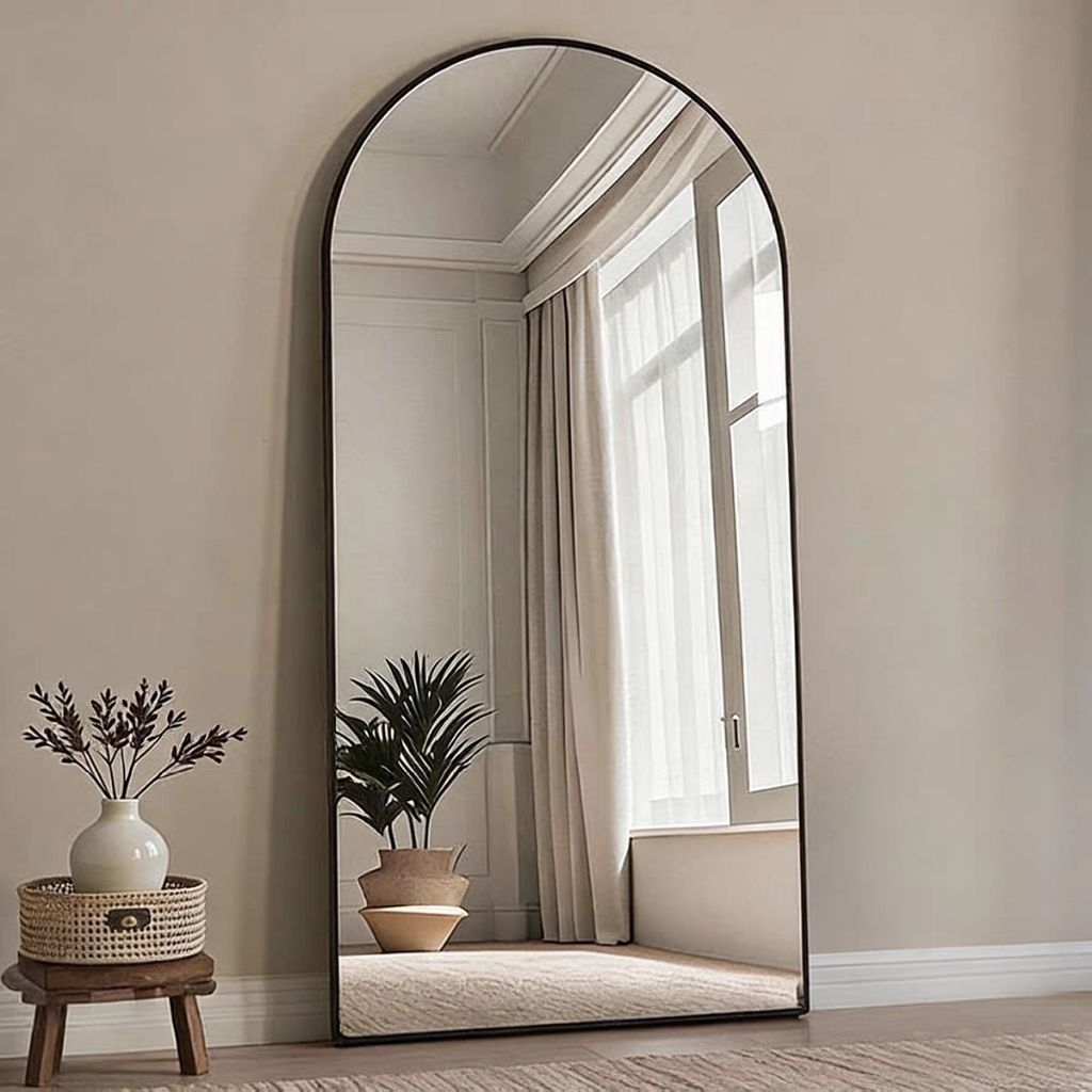 [ALLOY] Cermin Standing Arch Mirror Alloy Frame