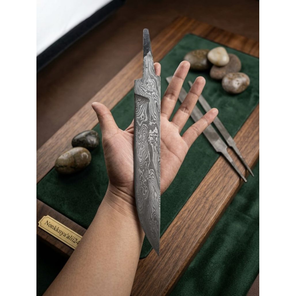 PISAU BILAH BAJA DAMASCUS
