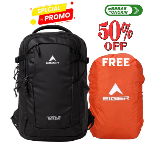 EGER Kanawa Commute 28 1.0 Tas Ransel Pria Waterproof Tas Outdoor Anti Air Backpack Laptop Tas Pungg