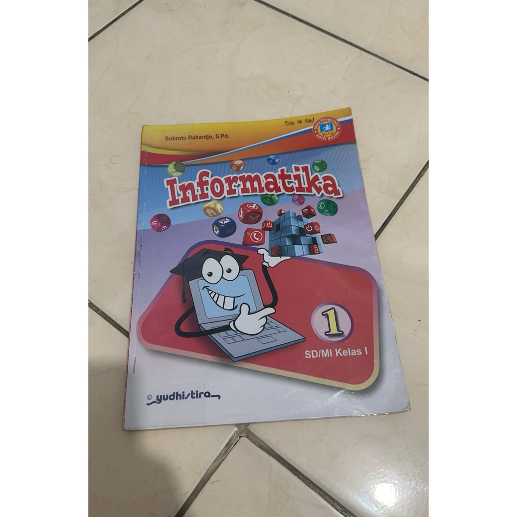 Informatika Yudistira kelas 1 SD