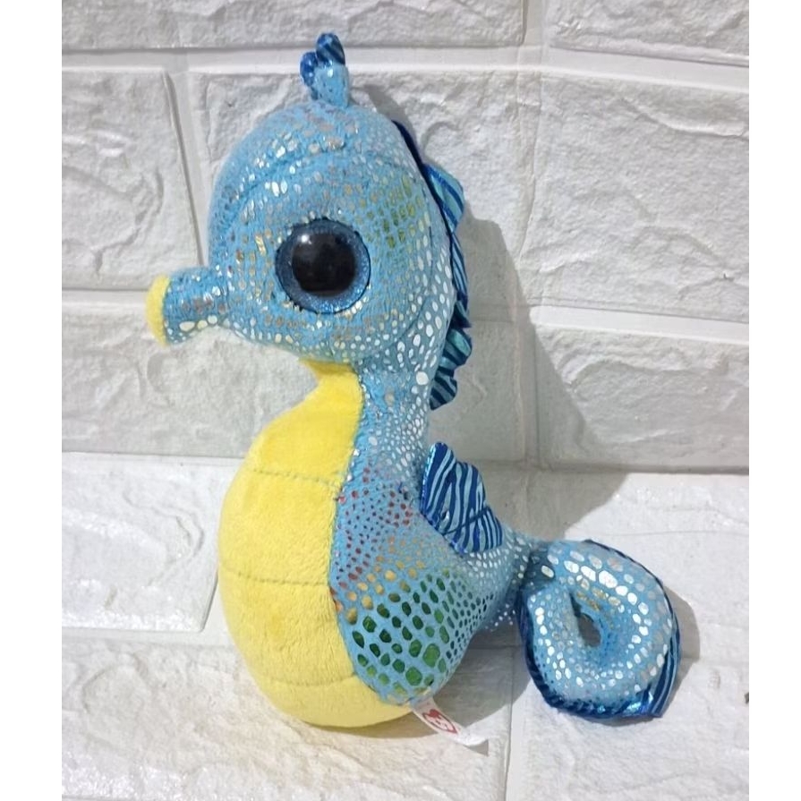 boneka kuda laut original brand ganz sea horse gantungan kunci bintang laut boneka hewan binatang la