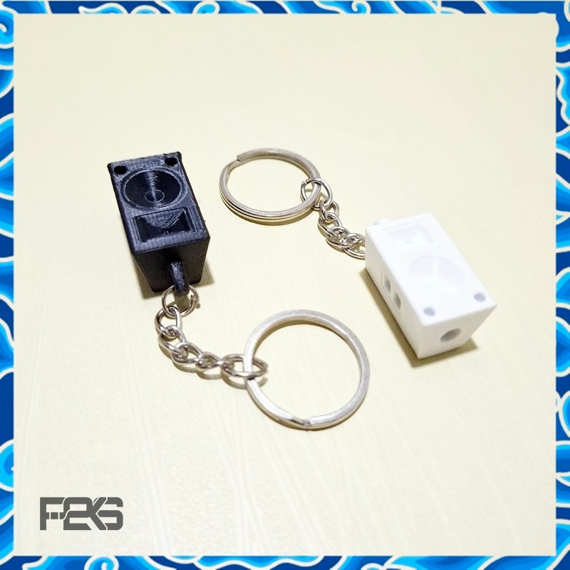 Gantungan Kunci Miniatur Sound System Unik