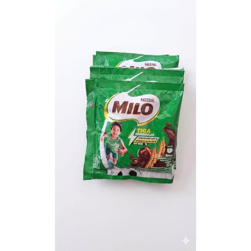 10 Sachet Milo 3in1 - 1 Renceng