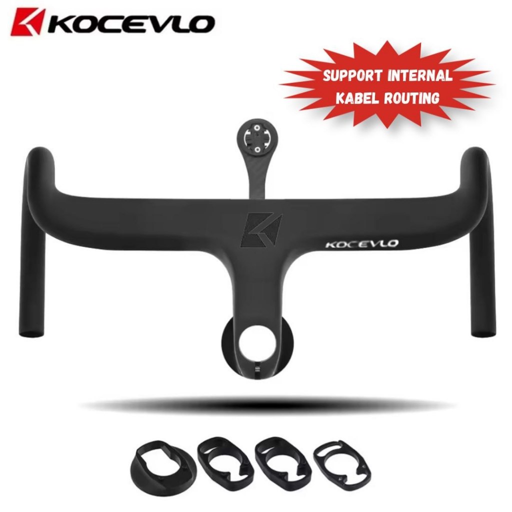 KOCEVLO R03 Carbon Aero Road bike Dropbar Integrated Support Clean Look Internal Cable Routing Bicyc