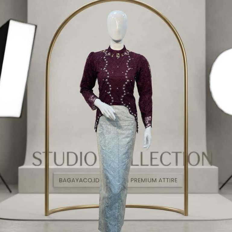 Ready stok kebaya Lidya Payet/atasan kebaya/kebaya