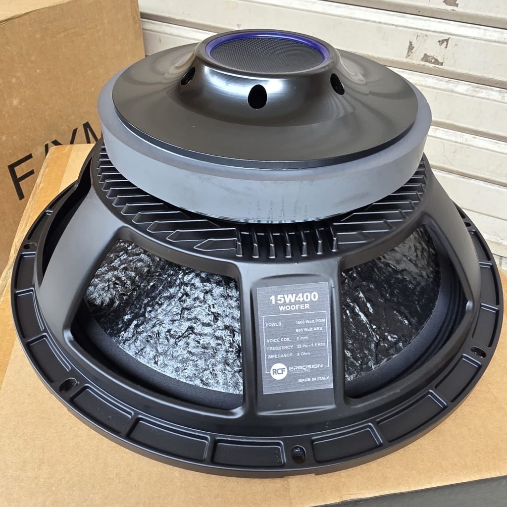SPEAKER COMPONENT RCF 15W400 SPEAKER 15 INCH VC 4 INCH WOOFER 15 W 400