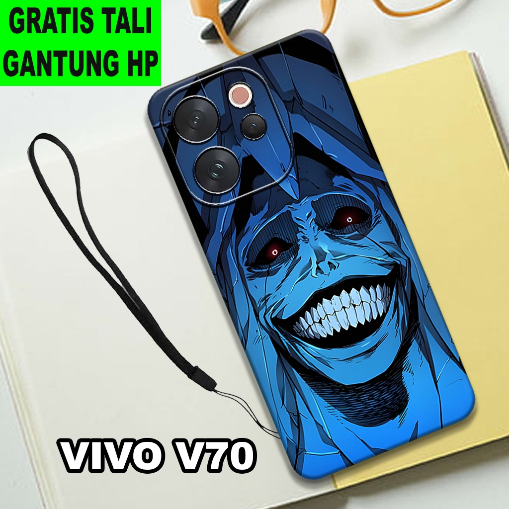 (KS22) Softcase bahan karet untuk VIVO V70/casing VIVO V70/case VIVO V70