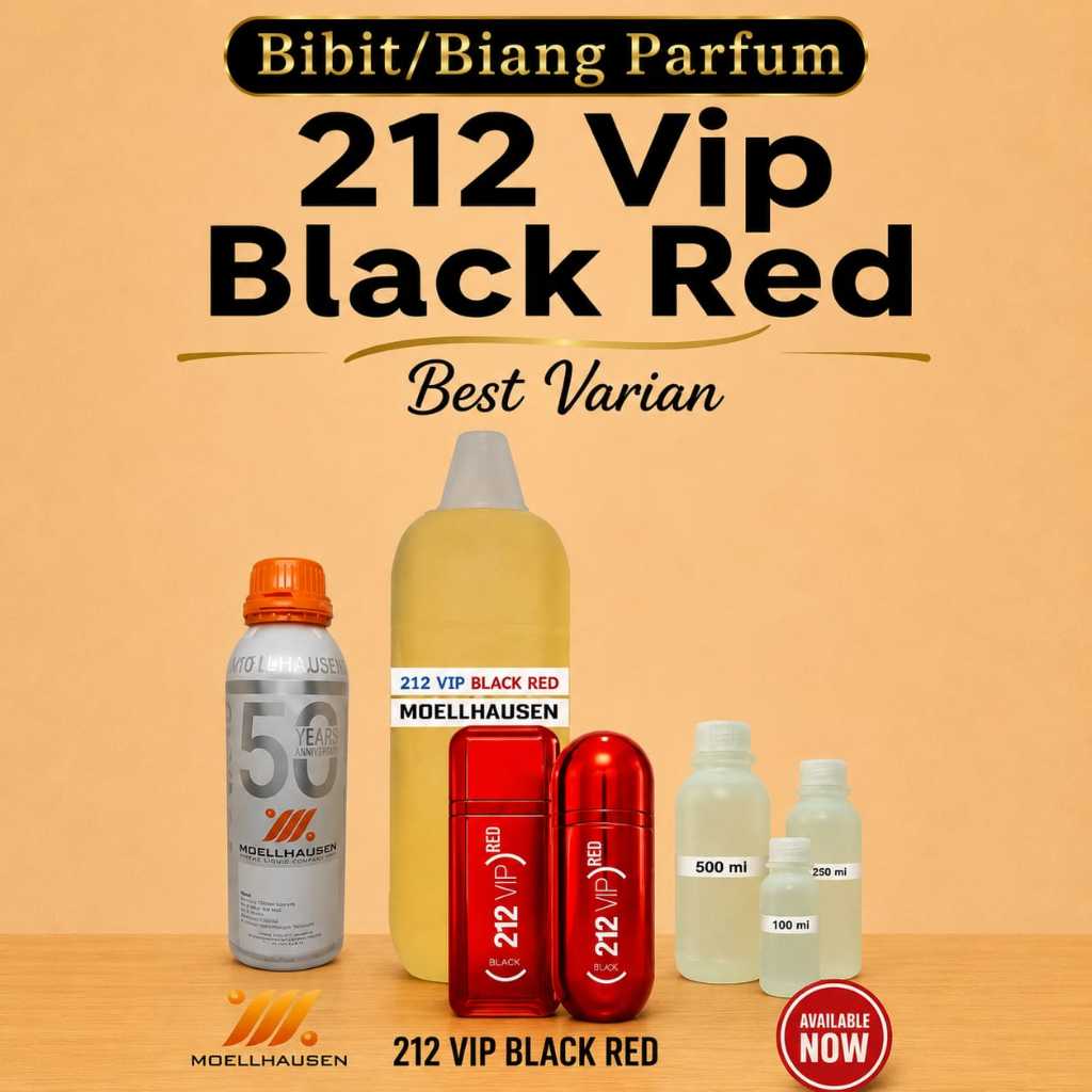 Bibit Parfum Inpired by Ch 212 VIP black red 250ml