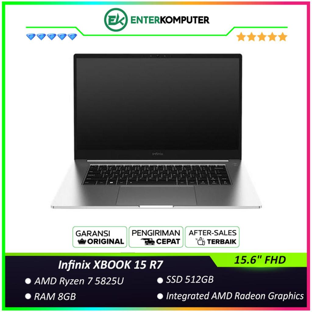 Infinix XBOOK 15 R7 - Ryzen 7 5825U RAM 8GB