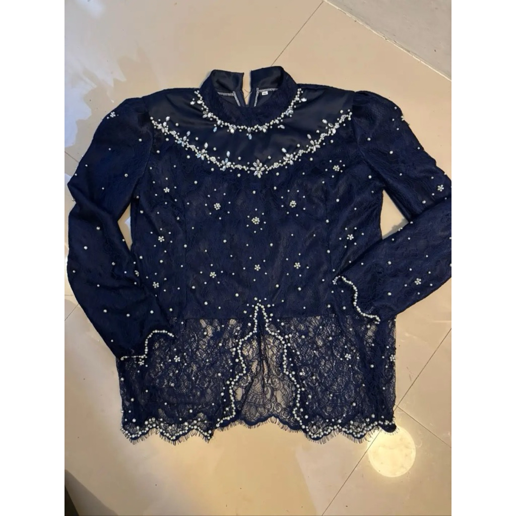 kebaya Navy SET (preloved)