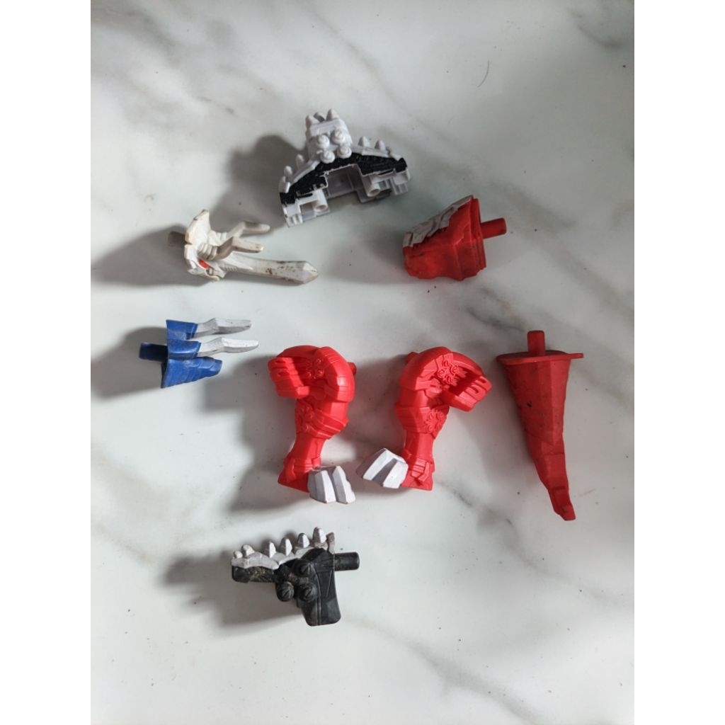 part figure megazord dino charge