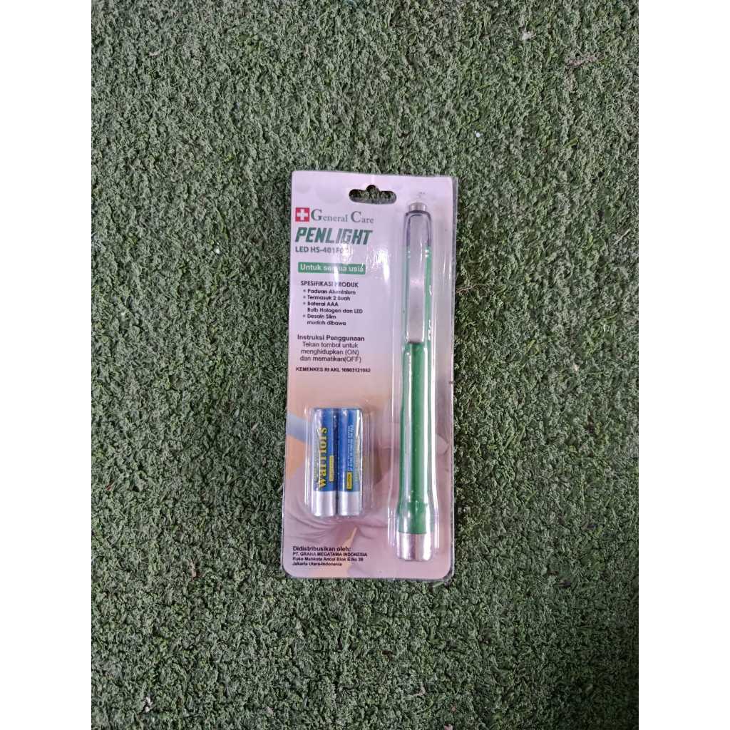 GENERAL CARE Penlight Halogen/penlight lampu kuning/ cahaya kuning/senter kuning