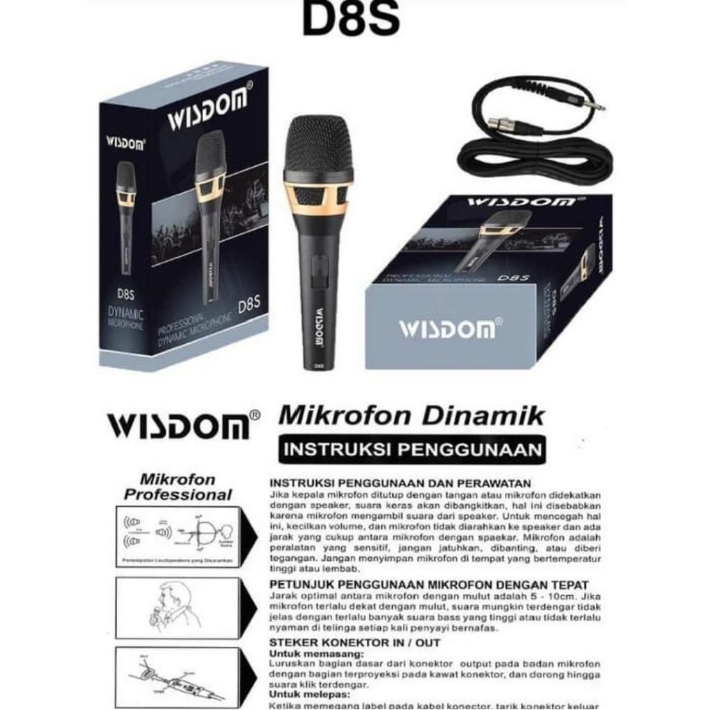 Mic wisdom D8S Mic Dynamic Wisdom