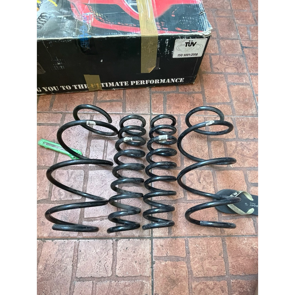 per spiral BMW F30 depan belakang