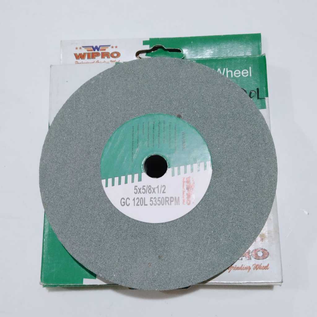 BATU GERINDA ASAH 5" INCH WIPRO BATU GERINDA DUDUK WIPRO GRINDDING WHEEL