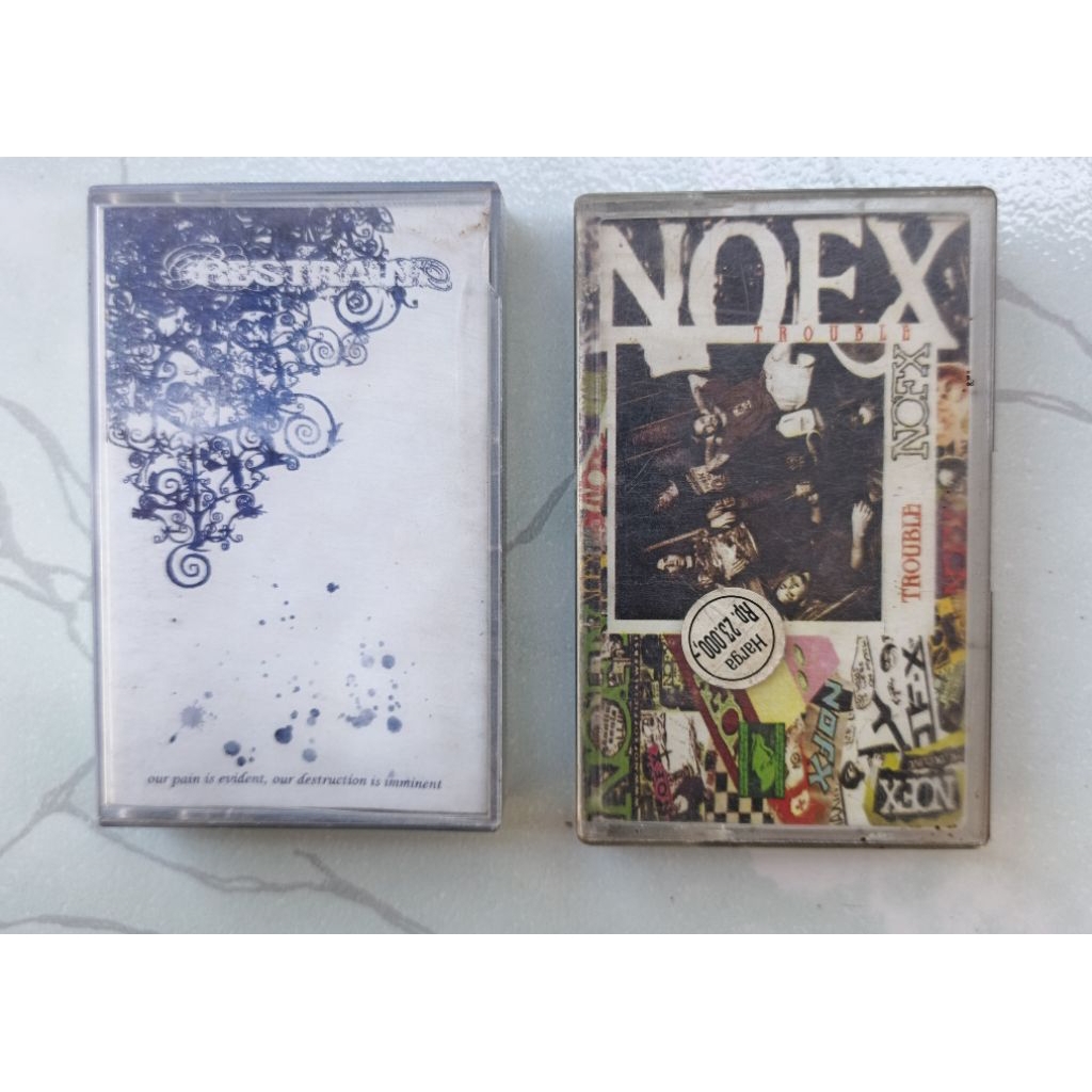 kaset pita restrain, kaset tape nofx