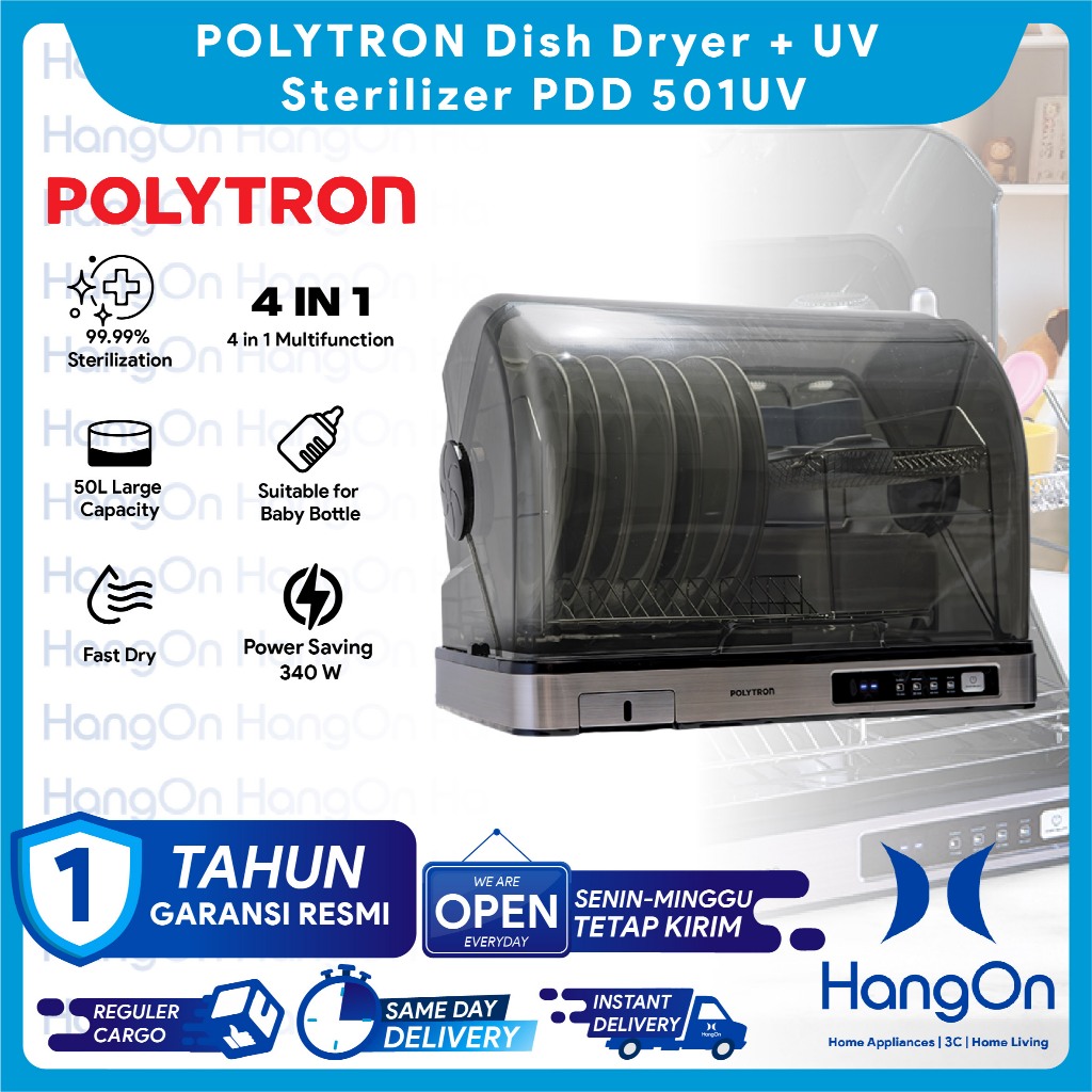 Polytron PDD 501UV Dish Dryer