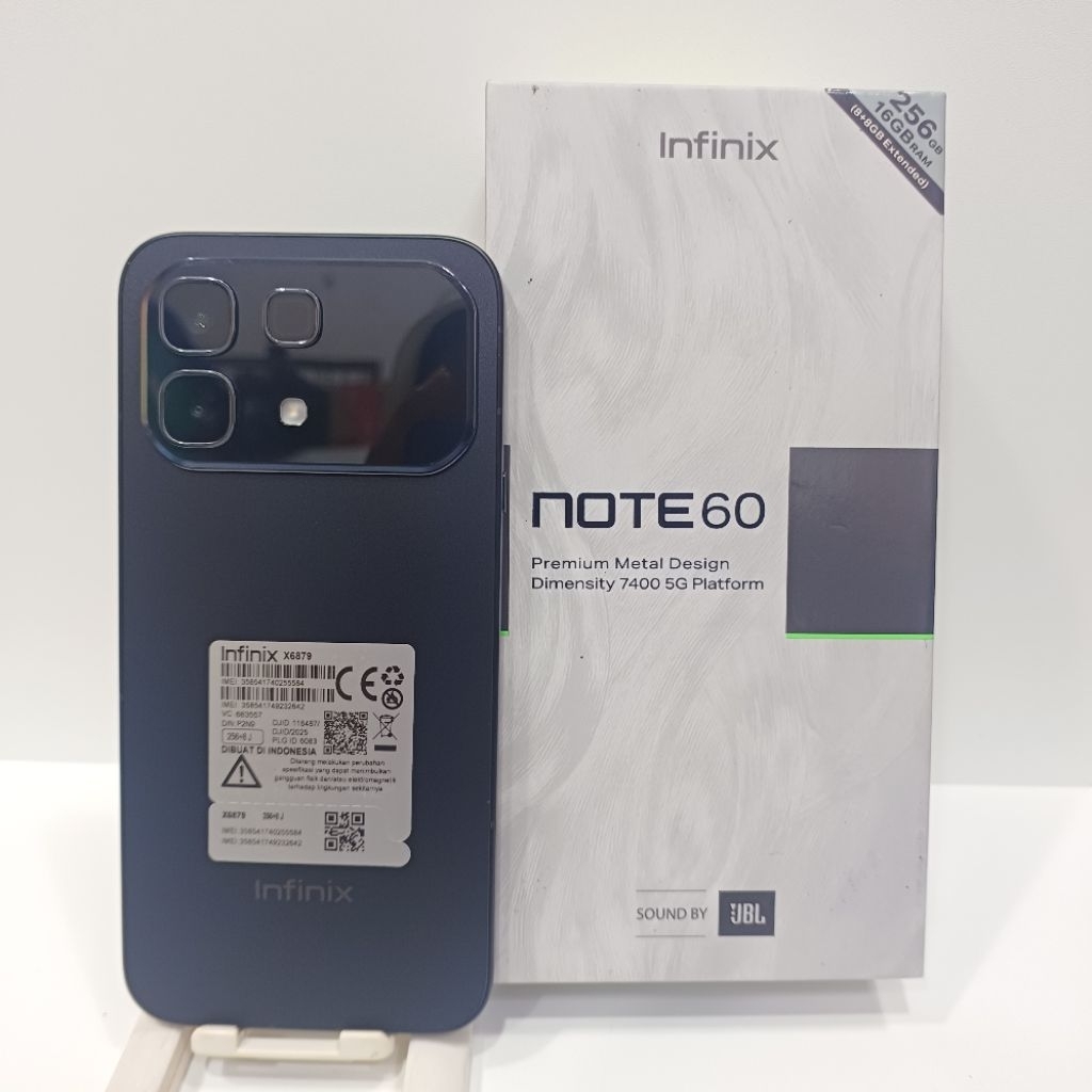INFINIX NOTE 60 5G 8/256GB HANDPHONE SECOND FULLSET BATANGAN ORIGINAL BERGARANSI