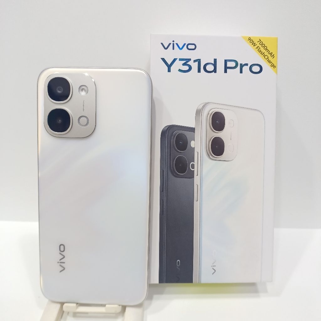 VIVO Y31D PRO 6/128 GB HANPHONE SECOND FULLSET BATANGAN ORIGINAL BERGARANSI