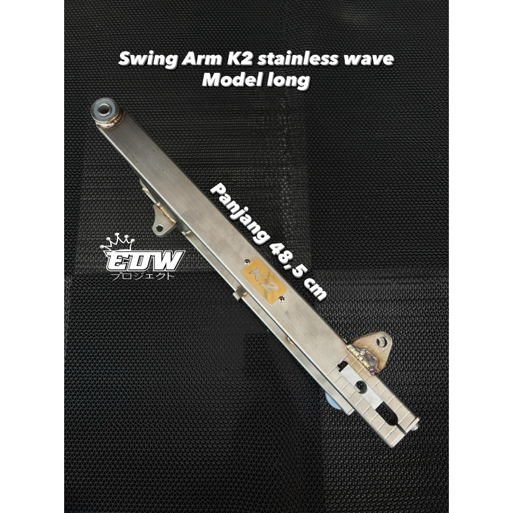swing ARM K2 Wave Stainless model long panjang 48,5 cm