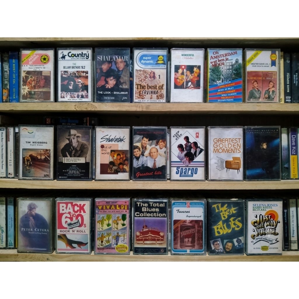 KASET PITA ORIGINAL SKEETER DAVIS SHALAMAR SPARGO BONEY BLUES JAZZ PHIL COLLINS BARANG JADUL BARANG 