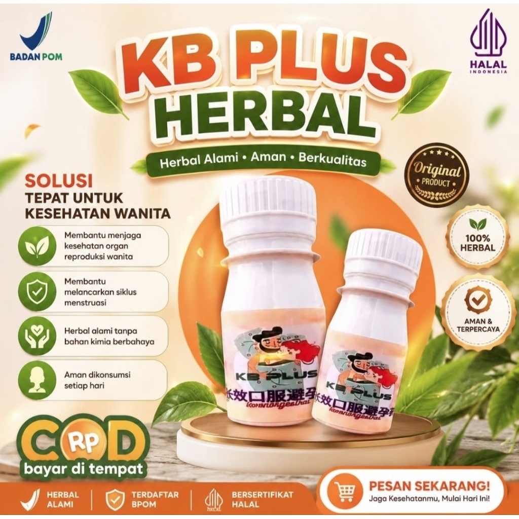 TERLARIS KPS KB PLUS original 1 bln sekali anti bocor